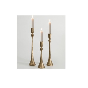Bougeoir en bois marron hôtels et restaurant décoration de table bougeoirs de luxe fête de mariage éclaircissant - Product Image 6