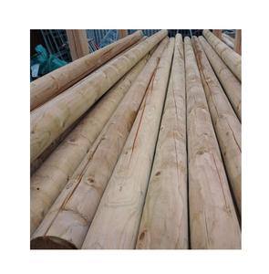 Postes de Pino Redondeados a Máquina - Postes de Madera de Alta Calidad para Cercas y Construcción - Product Image 3
