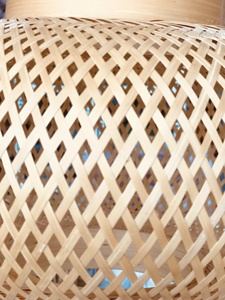 Taille et couleur personnalisées, plafonnier et abat-jour en bambou de base pour la décoration de la maison - Product Image 6