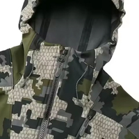 Chaqueta de Caza de Lana de Primera Calidad para Hombre, Impermeable, para Invierno, Ropa de Caza para Exteriores con Capucha