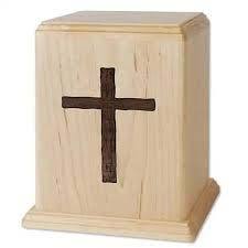 Urnas de cremación de madera de estilo americano modernas hechas a mano, recipientes funerarios decorativos para hombres y mujeres - Product Image 2