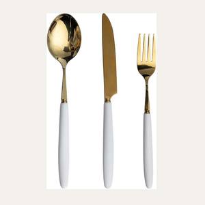 Couverts à étiquetage privé robustes disponibles fabricant indien ensemble de couverts en métal en acier inoxydable durable argent pour les fêtes - Product Image 3