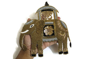 แผ่นปะติดลูกปัดงานออกแบบได้ตามต้องการลวดลายสำหรับงานประดิษฐ์เสื้อผ้างานประดิษฐ์ทำมือเครื่องประดับชุดประดับ - Product Image 5