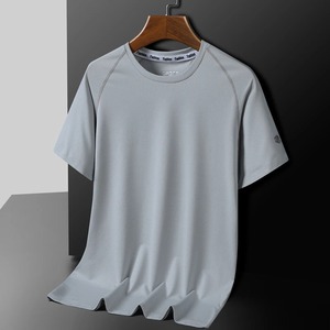 Camisetas para hombre Logotipo personalizado Diseño Camiseta para hombre 100% Algodón Peso pesado Calidad de lujo Rib en blanco Camiseta regular para hombre - Product Image 3