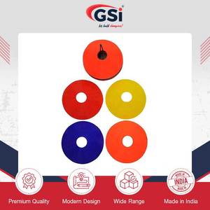 อุปกรณ์ฝึกซ้อมฟุตบอลจากอินเดียแผ่นโพลีเอทิลีน PE ทรงกรวยสำหรับใช้สำหรับเล่นฟุตบอล - Product Image 2