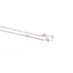 คอลเลกชันยอดนิยมทำด้วยมือหรูหราสร้อยคอจี้โซ่100% ทับทิมธรรมชาติและเพชรเครื่องประดับทองขาว14K สำหรับผู้หญิง - Product Image 5