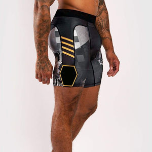 Venta al por mayor pantalones cortos de compresión Mma pantalones cortos Grappling competición de artes marciales personalizado Vale Tudo compresión precio barato OEM - Product Image 2