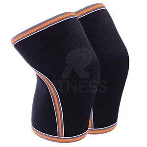 Rodilleras de neopreno transpirables unisex, mangas largas de soporte para levantamiento de pesas y culturismo, con diseño de panal de abeja para protección contra impactos. - Product Image 1