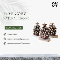 Kualitas Premium Ramah Lingkungan Kerucut Pinus Abadi DIY Pernikahan Wisuda Halloween Hari Ayah Rumah Kantor Dalam/Luar Ruangan