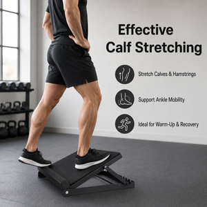 BNcompany Professional Steel Slant Board Adjustable Incline Board and Calf Stretcher Durable Gym <strong>Trainer</strong> for Calf <strong>Stretching</strong> - Product Image 1