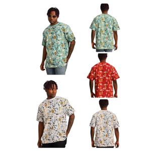 Camiseta Extra Grande, Estilo Urbano, Estampado Gráfico Vintage, Talla Grande, Algodón Grueso, Elegante - Product Image 4