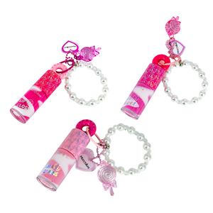 Mocoallure Magic Lip Gloss all'ingrosso - Espositore da 12 pezzi - Lucidalabbra idratante con accessorio braccialetto di perle - Mix 3 tonalità - Product Image 1