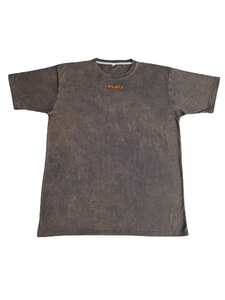 High Street Hip Hop Camiseta de ácido de gran tamaño lavada Vintage para hombre Logotipo personalizado 100% algodón - Product Image 4