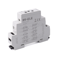 Relais temporisé miniature multifonction industriel RY-ELE RY531T220 pour rail DIN, étanche, SPDT, AC220V, réglable