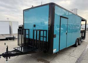 Remorque de vente ambulante/stand de restauration en acier de qualité supérieure MINT 2026, 8,5' x 24', pour barbecue et événements |   Vente au détail mobile - Product Image 3