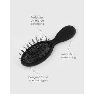 Compact Nylon <b>Detangle</b> Hairbrush Set-Ionic Massage Comb for Salon Use - Product Image 2