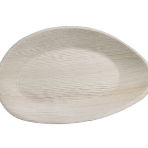 Assiettes en bambou, produits en feuilles de palmier Areca, écologiques, rustiques, compostables, provenant d'Inde - Product Image 1