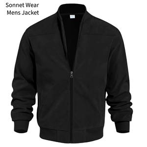 Chaqueta Bomber de Moda para Hombre, Informal, con Cierre, Ligera, para Otoño, con Cuello Alto - Product Image 3