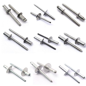 Remache ciego de cabeza abovedada de aluminio y acero de 4.0mm, extremo abierto, ¡Gran oferta! - Product Image 1