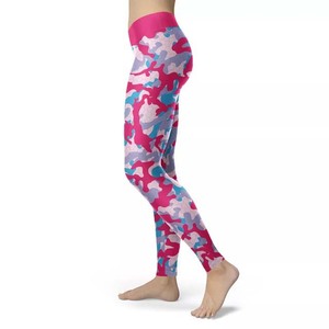 Leggings respirants pour femmes avec poches, pantalon de yoga taille haute avec service OEM polyester spandex, vente en gros - Product Image 5