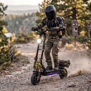 <span class=keywords><strong>GSPACE</strong></span> MARS GT Factory OEM Scooter Eléctrico de Doble Motor de 2000W, 72V, Plegable, de Alta Velocidad, con Pantalla TFT - Product Image 1