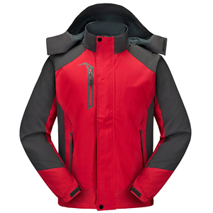 Chaqueta cortavientos personalizada para hombre, chándales térmicos cálidos impermeables de invierno, abrigo de nieve con forro polar, traje de esquí de talla grande - Product Image 5