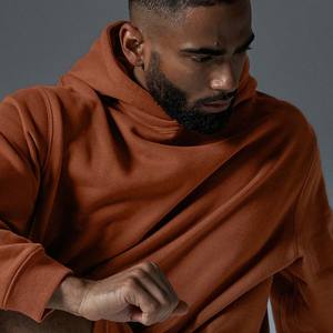 Sweat-shirt à capuche en polaire EverSoft pour hommes, taille S-3XL, Logo personnalisé, prix de gros 450, GSM - Product Image 5