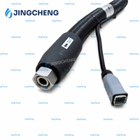 3/8 1/2 3/4 pouce 260 ° Tuyau de connexion en PTFE pour extrudeuse, pour extrusion de caoutchouc et de plastique, tuyau sur mesure