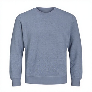 Single Color Mens Sweat Shirt Top Trending Winter Long Sleeves Sweat Shirts with Crew Neck <b>Style</b> and Custom Brand logo Printings - Product Image 1