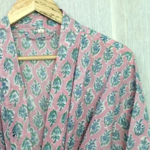 Robe Kimono en Nylon pour Femme, Vert Citron, Imprimé Floral, Élégante, Vêtement de Nuit d'Été, Fermeture à Cordon, Légère et Douce - Product Image 1