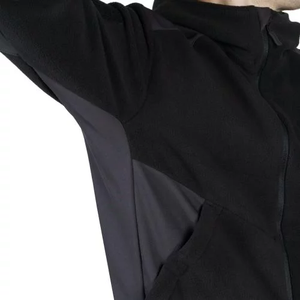 Veste de terrain mi-saison à capuche pour homme, respirante, 100% polyester microfleece, anti-UV, séchage rapide, multi-poches, coupe classique - Product Image 6