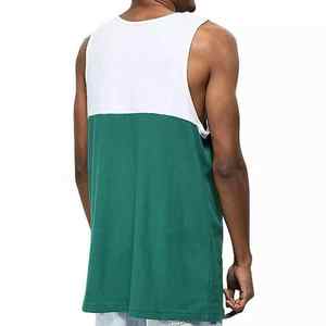 2025 OEM Logo personnalisé séchage rapide sans manches Gym débardeur pour hommes coton chemise d'entraînement hommes Fitness vêtements d'entraînement musculaire - Product Image 2