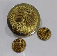 Badges d'uniforme militaire personnalisés OEM avec perles, boutons en laiton, fonction 3D, épingles à logo sur mesure