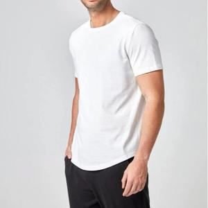 Oem Custom Embroidery Print logo Design Cotton Black and <b>White</b> Round Neck <b>Short</b>-<b>sleeved</b> T-<b>shirt</b> - Product Image 5