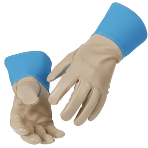 Guantes de Soldadura Tig Industriales de Alta Resistencia, Guantes de Soldadura Mig, Cuero Vacuno, Resistentes al Calor - Product Image 4