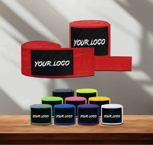 ผ้าพันมือสำหรับชกมวยใส่สบายโลโก้ได้ตามต้องการ - Product Image 6