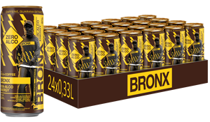 เครื่องดื่มบรองซ์ โคล่า-กาแฟ ไม่มีแอลกอฮอล์ กระป๋อง 0.33 ลิตร - Product Image 2