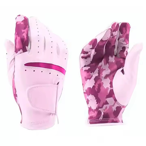 Gants de golf en cuir Cabretta véritable style unique OEM 100% Logo personnalisé Antidérapant Doux Respirant Gants de golf de sport unisexes - Product Image 4