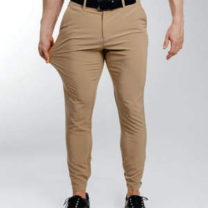 Pantalones de chándal de alta calidad con logotipo personalizado, Pantalones rectos para correr, pantalones de uniformes de estudiantes de educación superior transpirables de secado rápido - Product Image 3