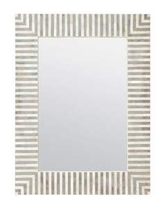 Cadre artistique de miroir d'incrustation d'os avec des détails faits à la main pour la salle de bains de vanité de chambre et la décoration moderne de la maison - Product Image 2