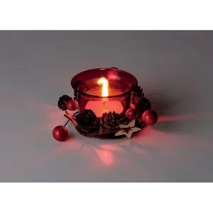 Portacandele Natalizio Personalizzato BOUGIE, Altri Portacandele, Lanterne e Vasetti per Candele, Merchandising - Product Image 3