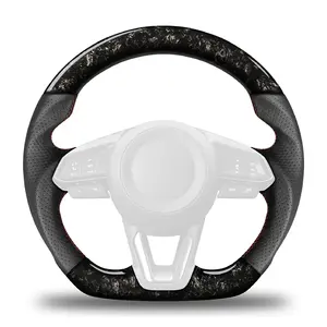 Volant de course ergonomique pour MAZDA 3 MK3 avec fibre de carbone et durabilité - Product Image 1