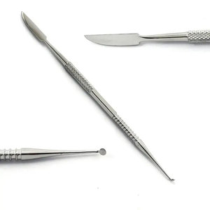 Couteau à cire dentaire Endo Tech avec manche en bois et acier allemand, instrument de laboratoire - Product Image 6