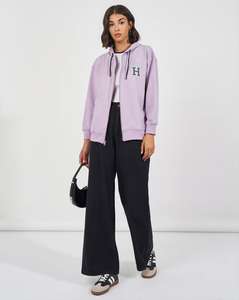 Sudaderas con capucha de mujer de talla grande con logotipo personalizado de último estilo, ropa de calle de punto informal para logotipos frontales de invierno, precio al por mayor - Product Image 3