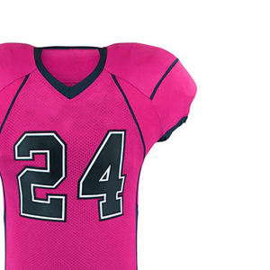 Uniforme de Fútbol Americano Profesional Barato, Diseño Corto Estampado, Transpirable, de Secado Rápido, 100% Poliéster, Calidad Duradera - Product Image 4