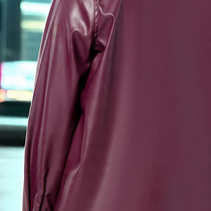 Camisas de Invierno Vintage para Mujer, de Cuero Genuino, Estilo Letterman, Personalizables, Estilo Urbano - Product Image 4