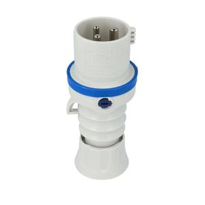 Spina e presa mobile blu industriale 2P + T 16A monofase 220V IP44 GW60004H - Product Image 1