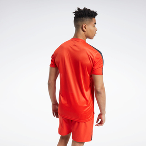 Camiseta de gimnasio de secado rápido de talla estadounidense para hombre, camiseta transpirable de tela con patrón sólido para Polo, Camiseta con estampado personalizado para deporte, ropa deportiva de Golf - Product Image 2