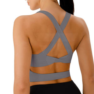 Sujetador Deportivo Ligero transpirable para mujer personalizado para entrenamiento Fitness técnica lavada - Product Image 3