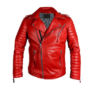 Custom Made High Quality Own logo Custom Made Leather <b>Jacket</b> High Quality Top Premium Custom Breathable Own Cowhide <b>Jacket</b> - Product Image 4